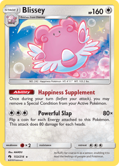 Blissey 153/214 Lost Thunder