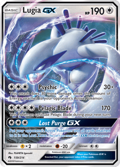 Lugia-GX 159/214 Lost Thunder