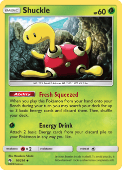 Shuckle 16/214 Lost Thunder