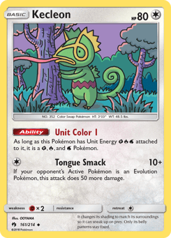 Kecleon 161/214 Lost Thunder