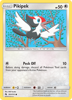 Pikipek 163/214 Lost Thunder