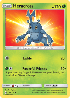 Heracross 18/214 Lost Thunder