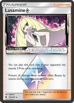 Lusamine ◇ 182/214 Lost Thunder
