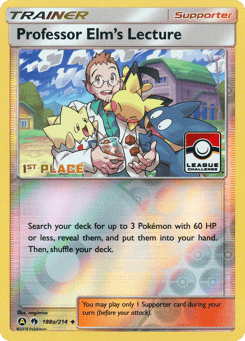 Professor Elm's Lecture 188a/214 Lost Thunder