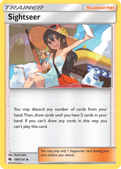 Sightseer 189/214 Lost Thunder