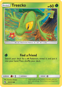 Treecko 20/214 Lost Thunder