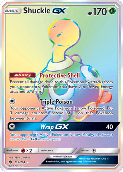 Shuckle-GX 215/214 Lost Thunder