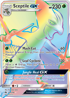 Sceptile-GX 216/214 Lost Thunder