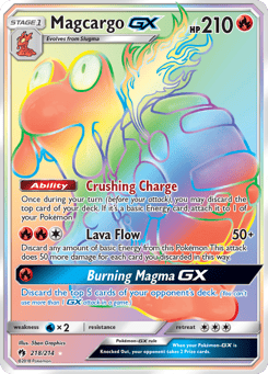 Magcargo-GX 218/214 Lost Thunder
