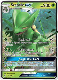 Sceptile-GX 22/214 Lost Thunder