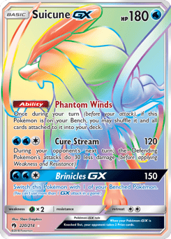 Suicune-GX 220/214 Lost Thunder
