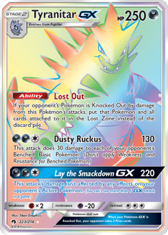 Tyranitar-GX 223/214 Lost Thunder