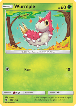 Wurmple 23/214 Lost Thunder