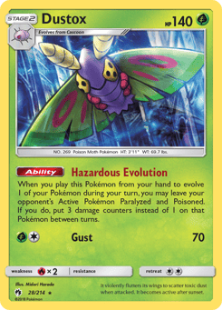 Dustox 28/214 Lost Thunder