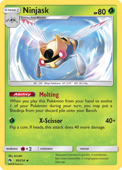 Ninjask 30/214 Lost Thunder