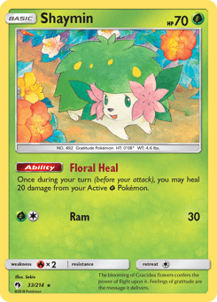 Shaymin 33/214 Lost Thunder