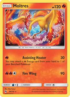Moltres 38/214 Lost Thunder