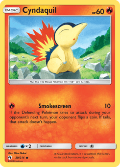 Cyndaquil 39/214 Lost Thunder