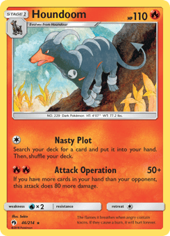 Houndoom 46/214 Lost Thunder