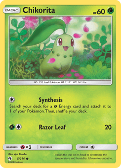 Chikorita 5/214 Lost Thunder