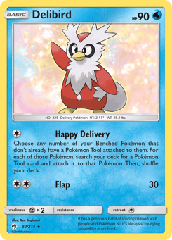 Delibird 57/214 Lost Thunder