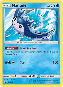 Mantine 58/214 Lost Thunder
