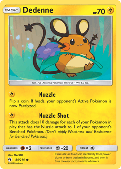 Dedenne 84/214 Lost Thunder