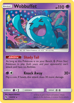 Wobbuffet 93/214 Lost Thunder
