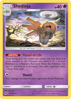 Shedinja 95/214 Lost Thunder