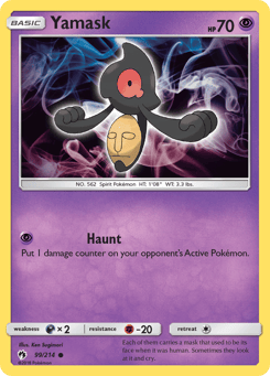 Yamask 99/214 Lost Thunder