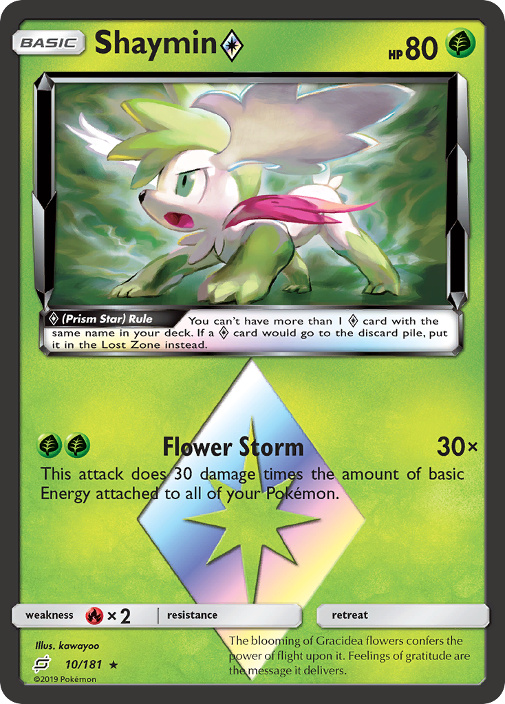 Shaymin ◇ 10/181 Team Up