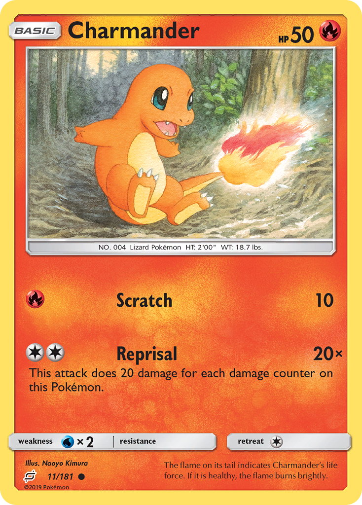 Charmander 11/181 Team Up