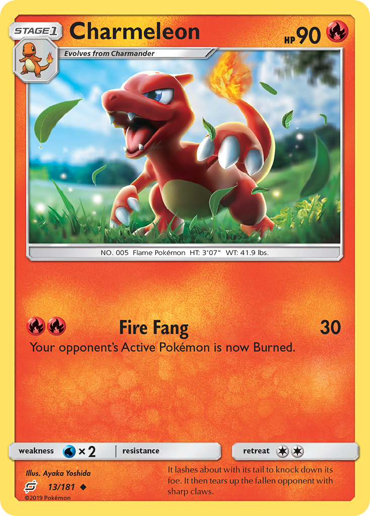Charmeleon 13/181 Team Up