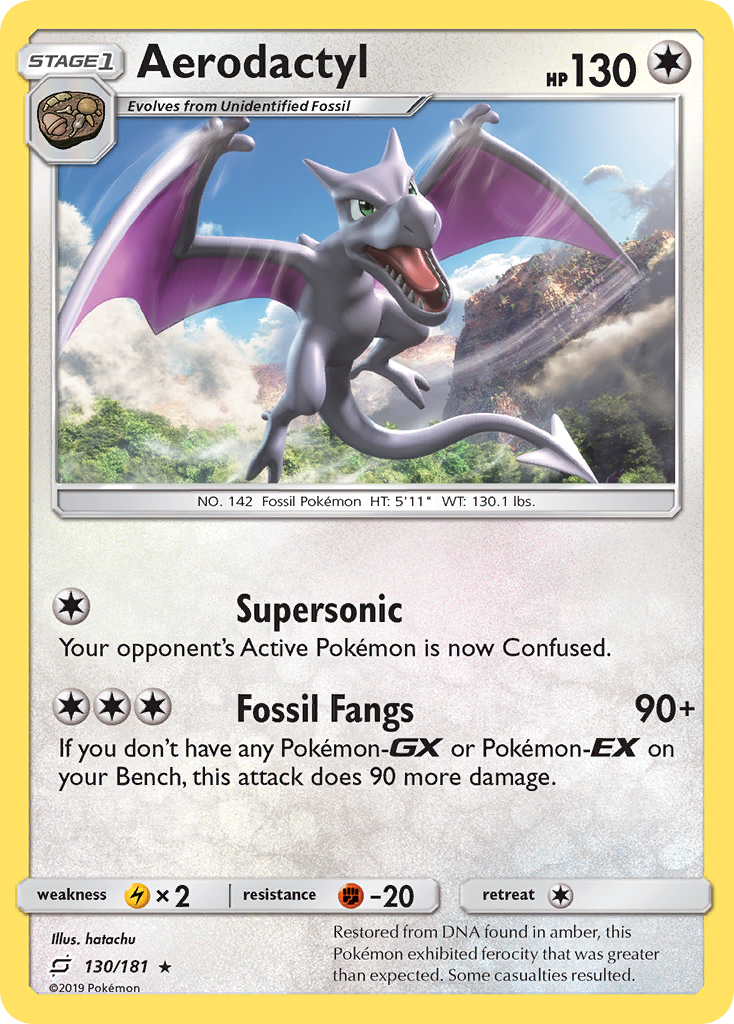 Aerodactyl 130/181 Team Up