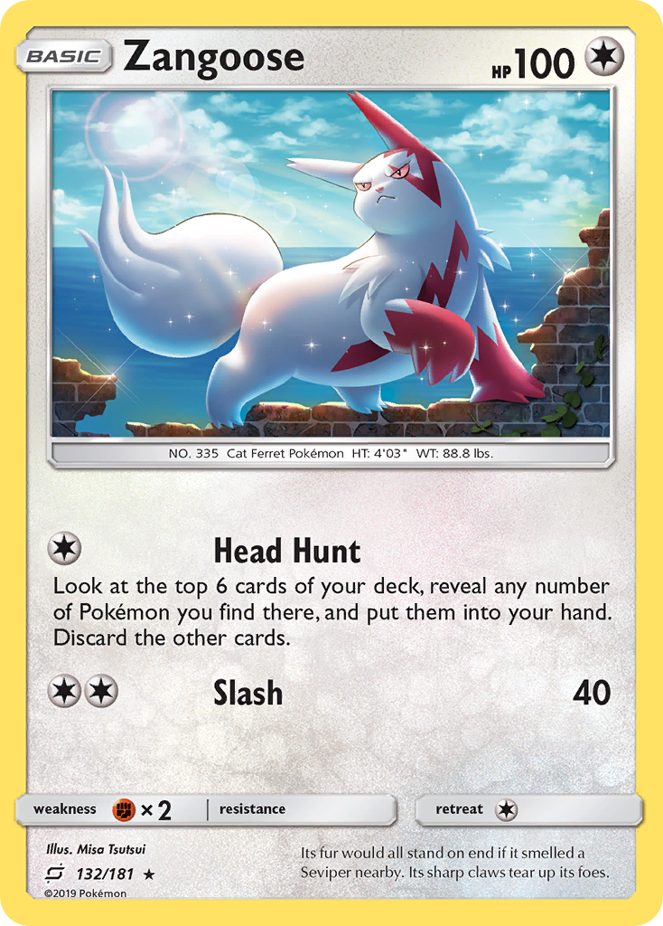 Zangoose 132/181 Team Up