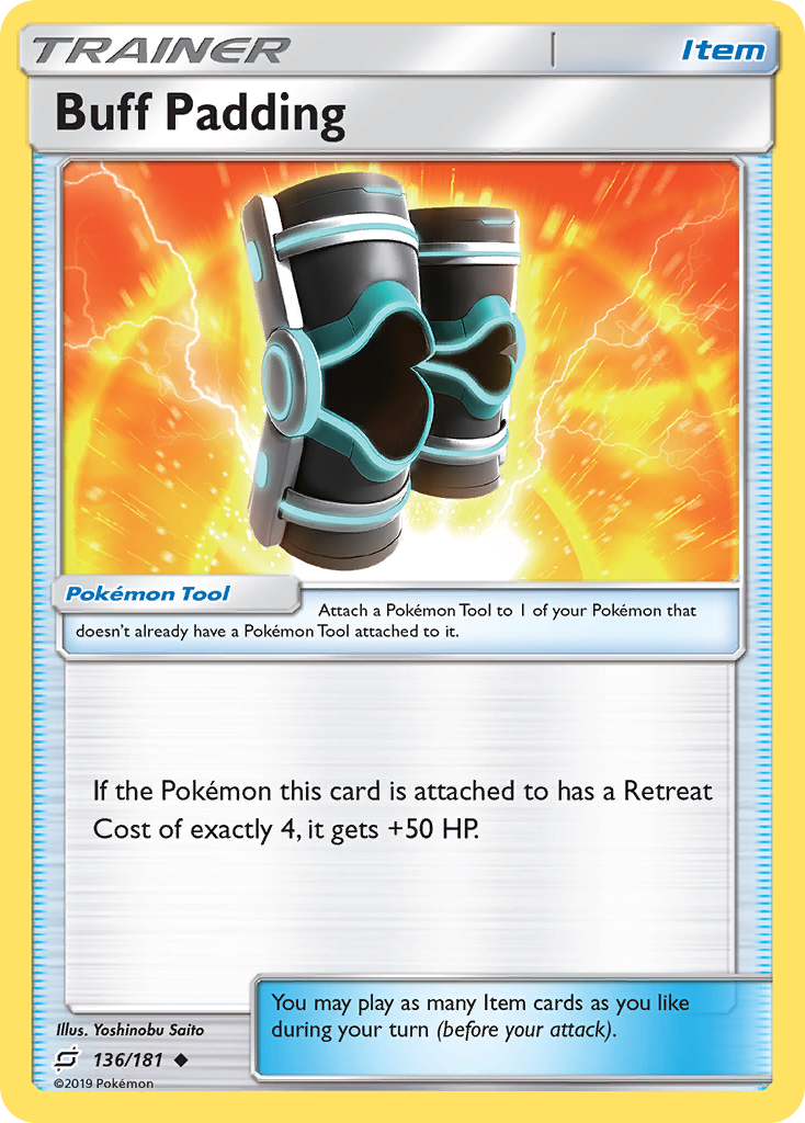 Buff Padding 136/181 Team Up