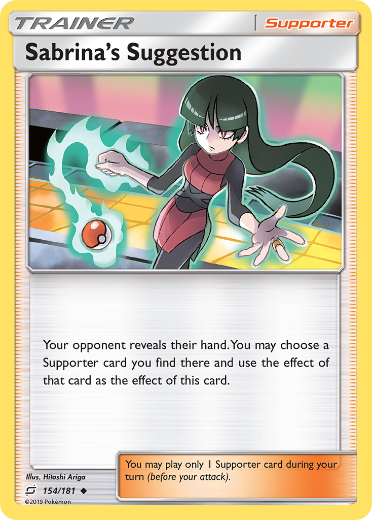 Sabrina's Suggestion 154/181 Team Up