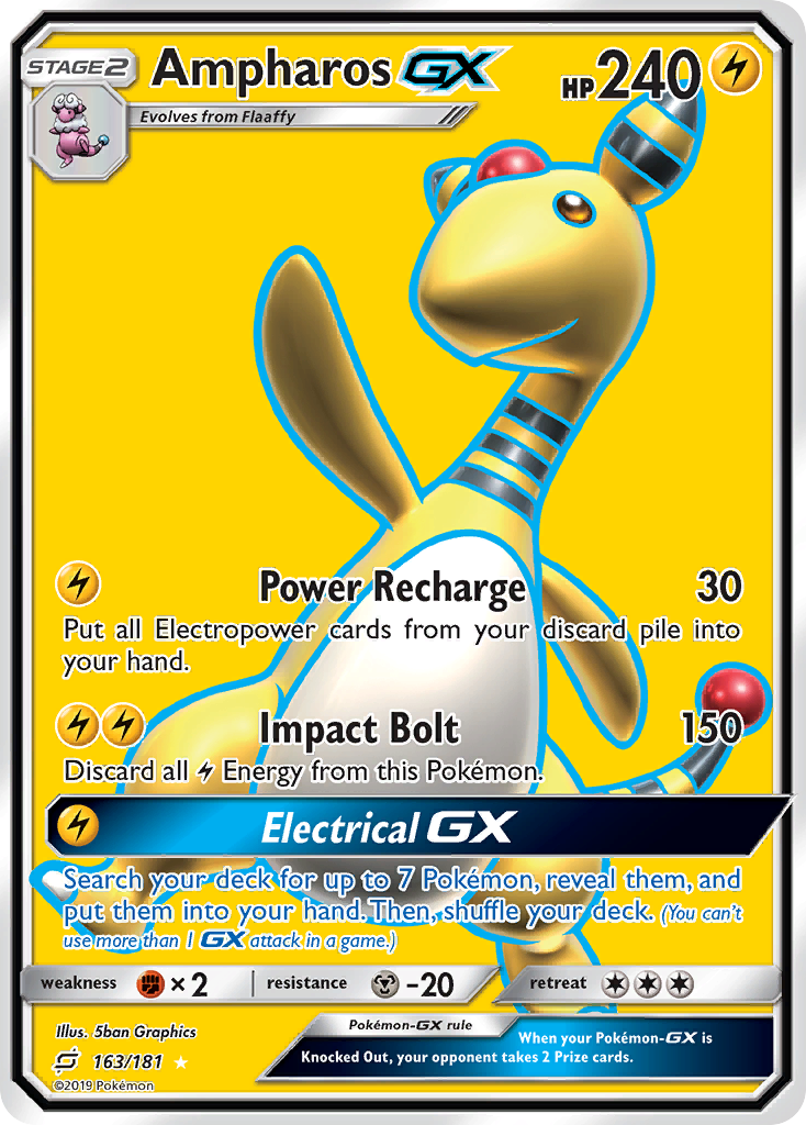 Ampharos-GX 163/181 Team Up