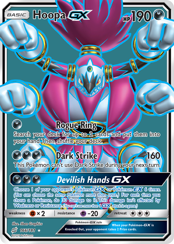 Hoopa-GX 166/181 Team Up