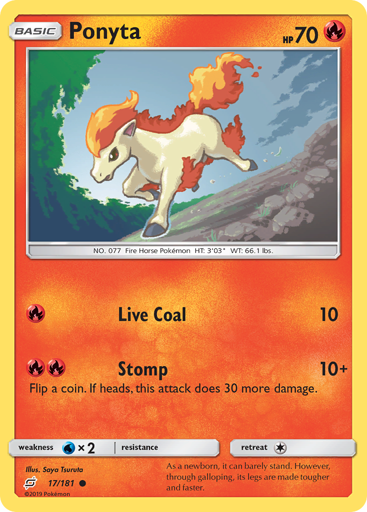 Ponyta 17/181 Team Up