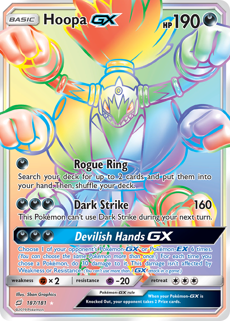 Hoopa-GX 187/181 Team Up