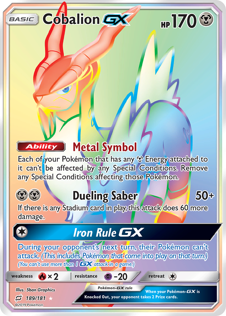 Cobalion-GX 189/181 Team Up