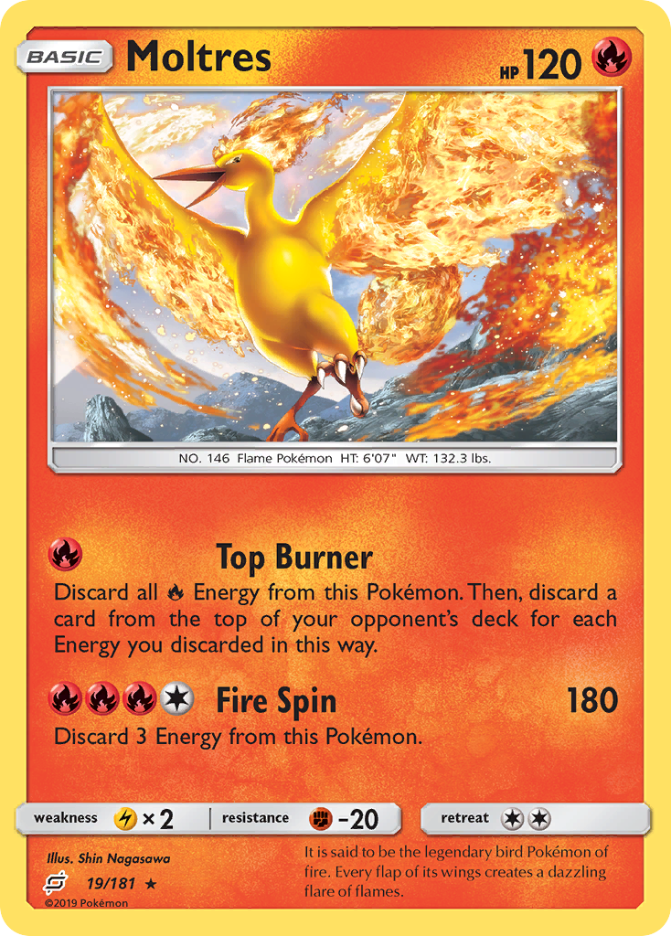 Moltres 19/181 Team Up