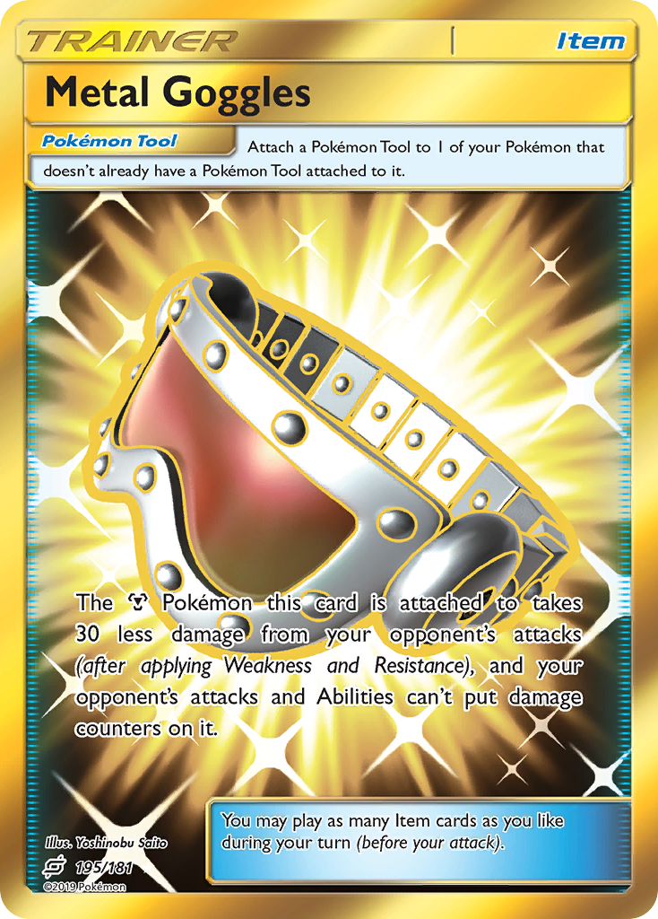 Metal Goggles 195/181 Team Up