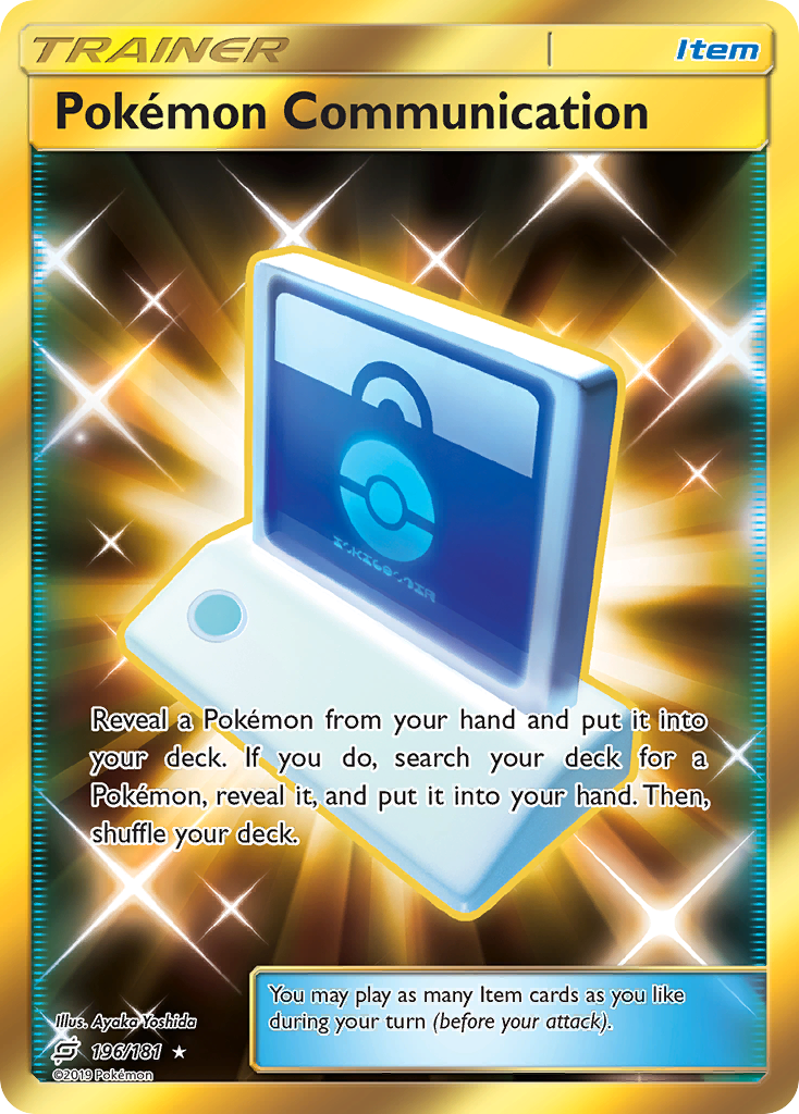 Pokémon Communication 196/181 Team Up