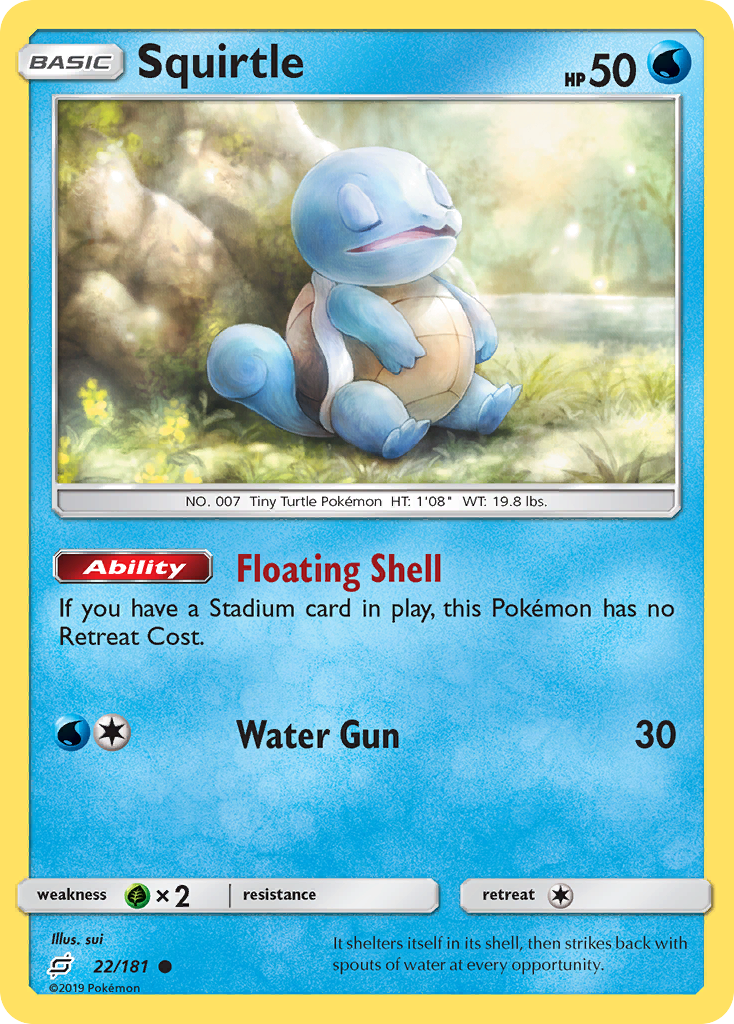 Squirtle 22/181 Team Up