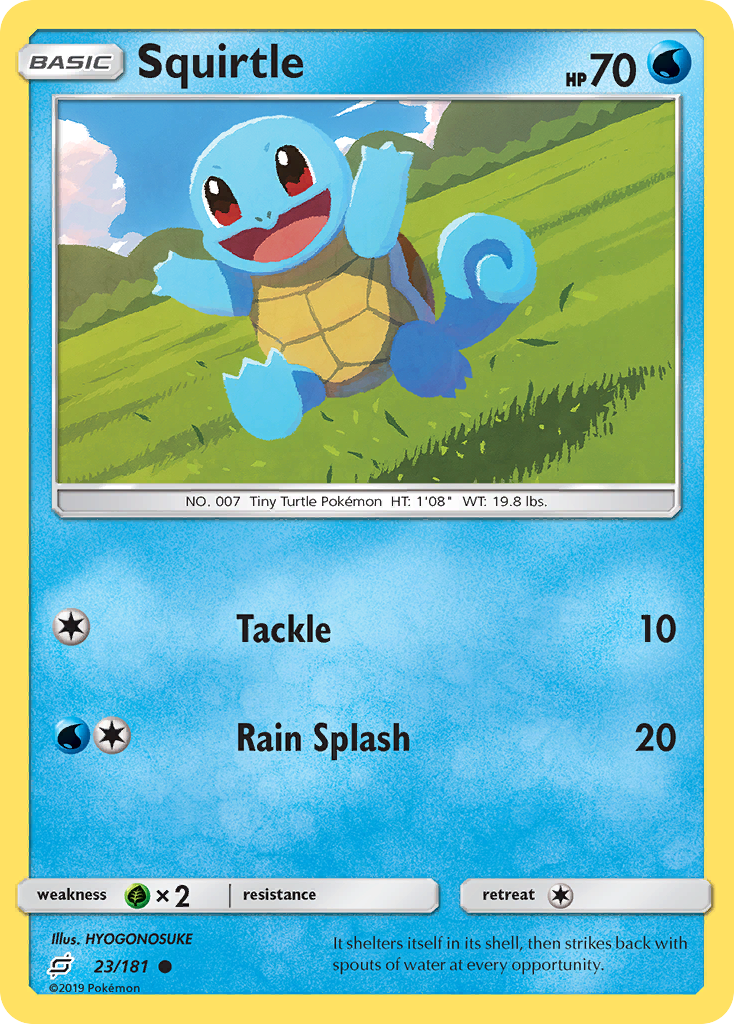 Squirtle 23/181 Team Up