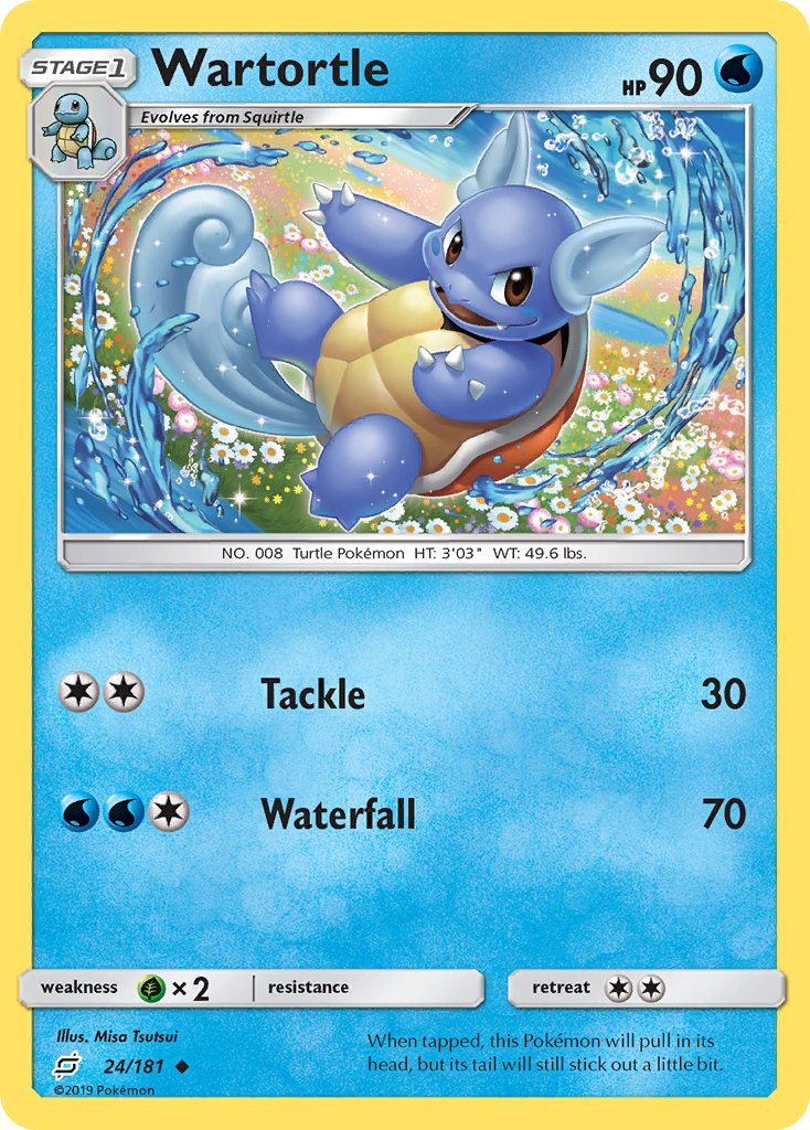 Wartortle 24/181 Team Up