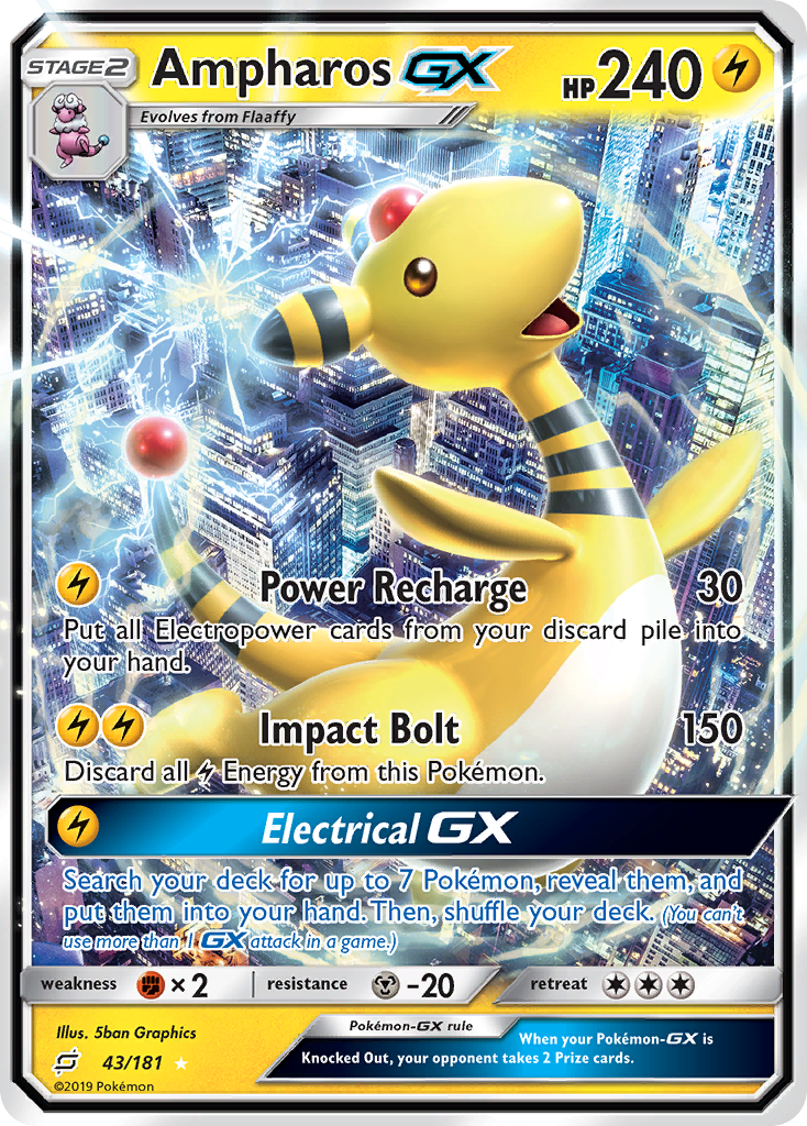 Ampharos-GX 43/181 Team Up