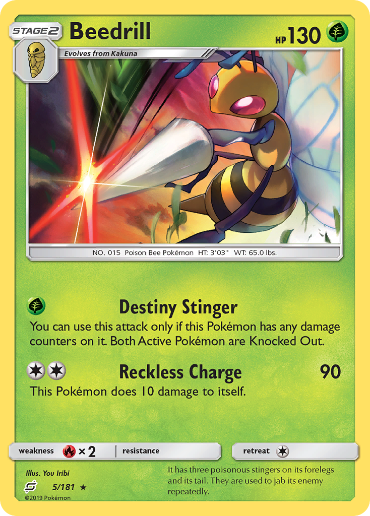 Beedrill 5/181 Team Up